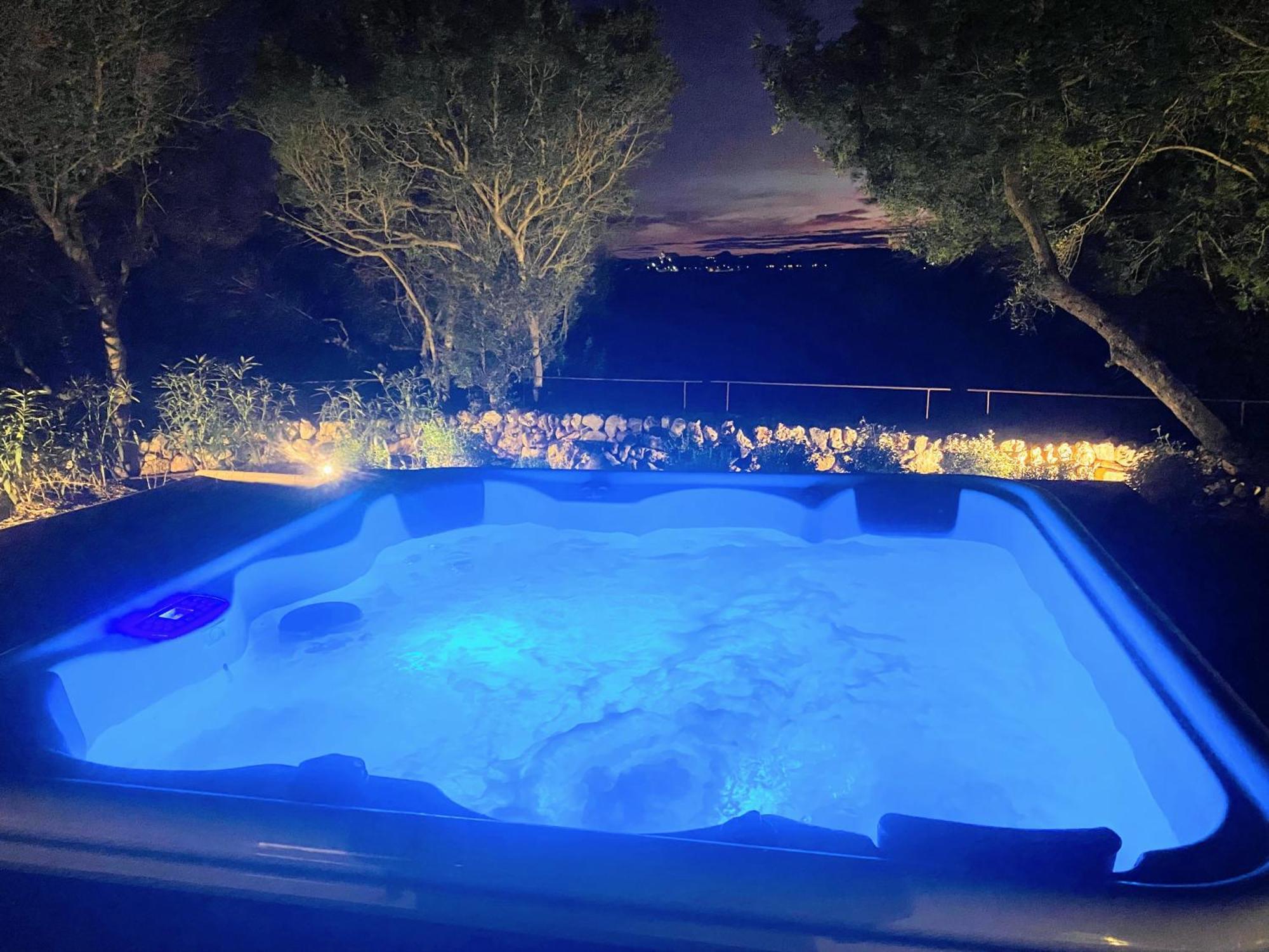 Es Mirador De Vernissa Jacuzzi Sauna Y Piscina ซานตามาร์กาลิดา ภายนอก รูปภาพ