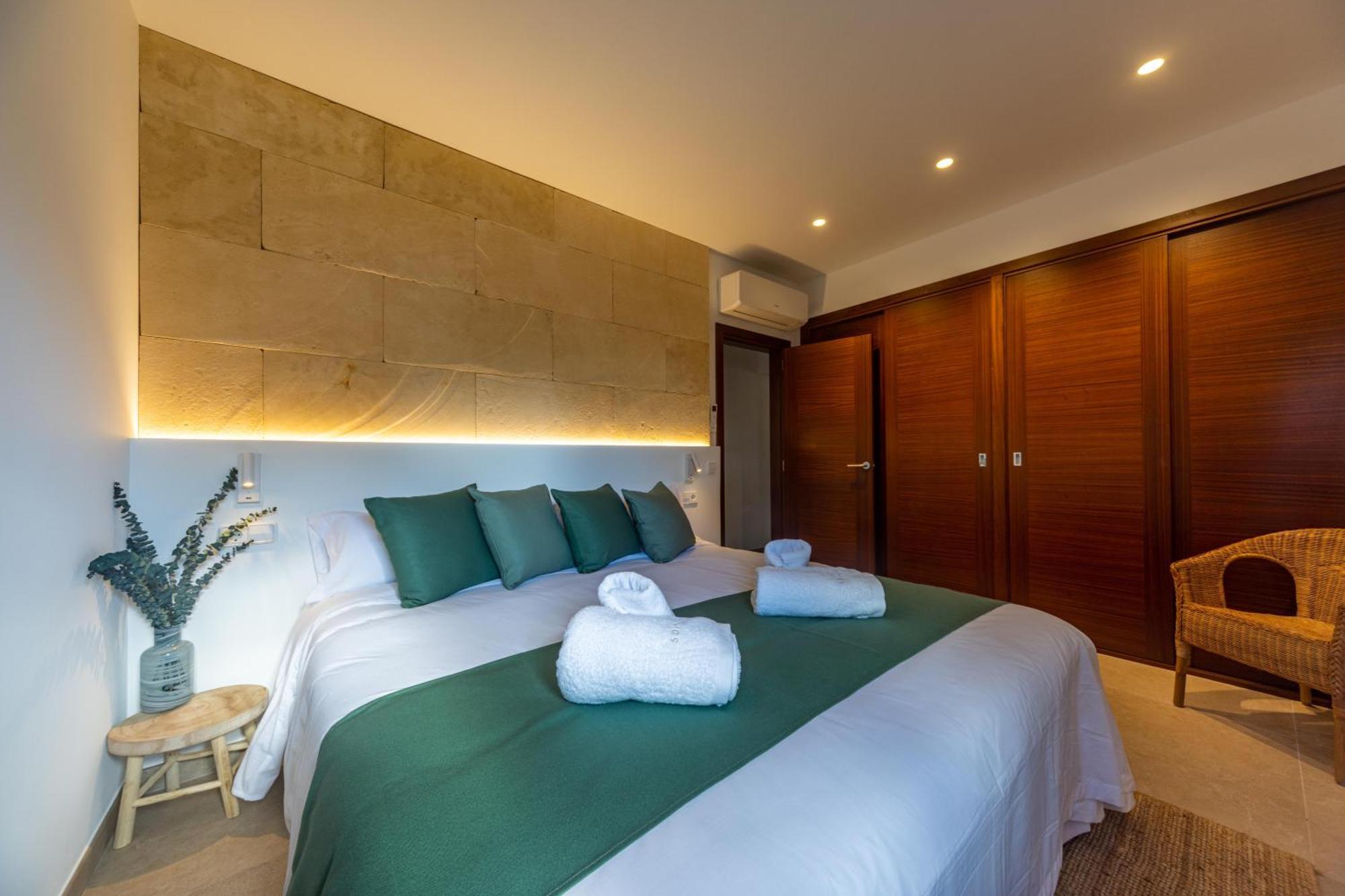 Es Mirador De Vernissa Jacuzzi Sauna Y Piscina ซานตามาร์กาลิดา ภายนอก รูปภาพ
