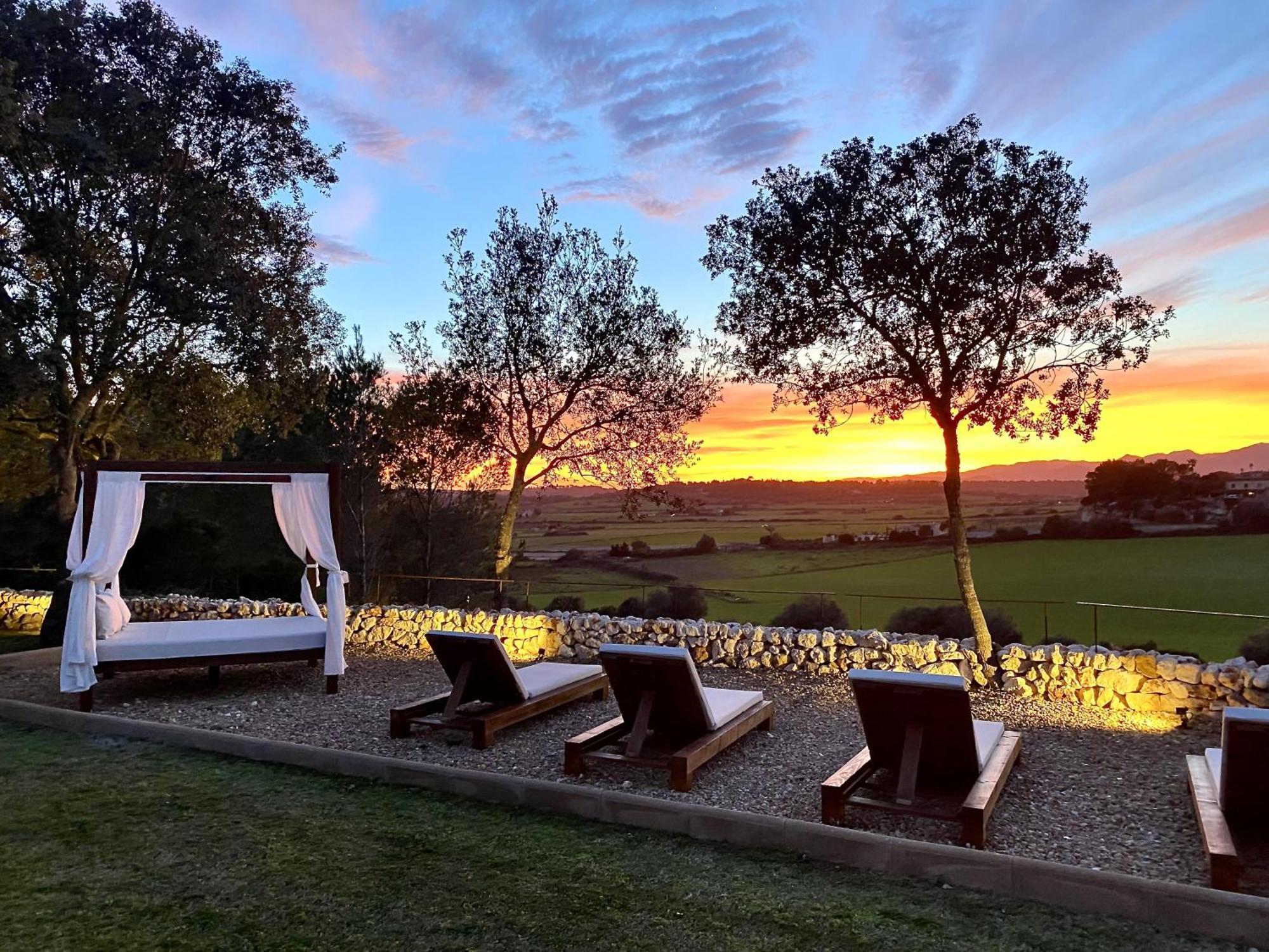 Es Mirador De Vernissa Jacuzzi Sauna Y Piscina ซานตามาร์กาลิดา ภายนอก รูปภาพ