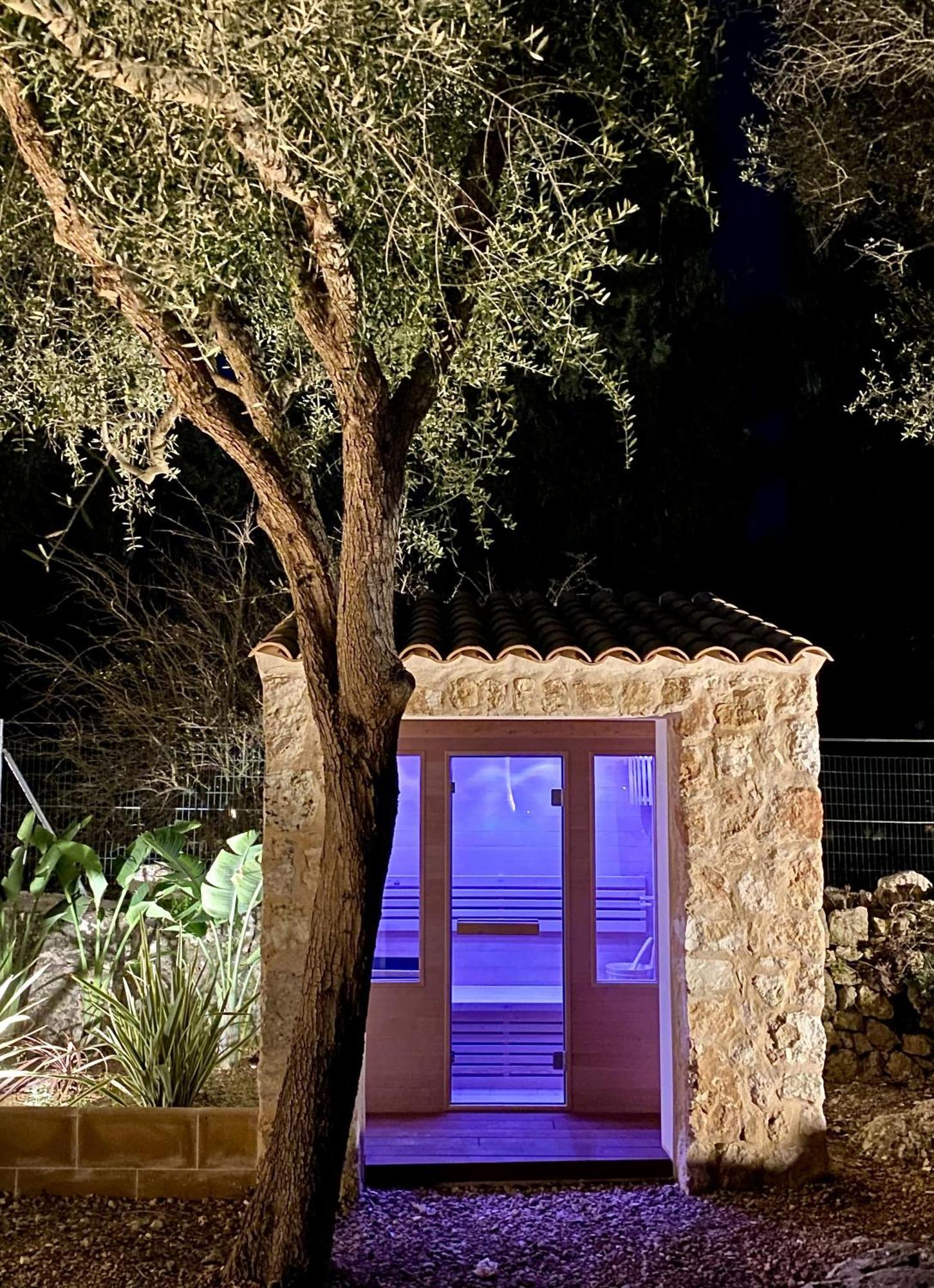 Es Mirador De Vernissa Jacuzzi Sauna Y Piscina ซานตามาร์กาลิดา ภายนอก รูปภาพ